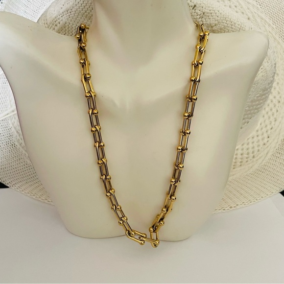 Choker Necklace Waterproof Stainless Steel - Picture 3 of 4